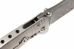 LionSteel SR1 Raindrop Damascus SR1-DR Pocket Knife -KNIVESANDTOOLS Sales LI SR1DR G 06 lionsteel li sr1dr g 06