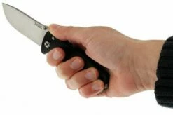 LionSteel SR-2A-BS, Aluminium, Black/matt -KNIVESANDTOOLS Sales LI SR2A BS 07 lionsteel li sr2a bs d7