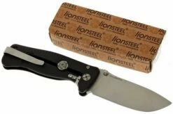 LionSteel SR-2A-BS, Aluminium, Black/matt -KNIVESANDTOOLS Sales LI SR2A BS 09 lionsteel li sr2a bs d8