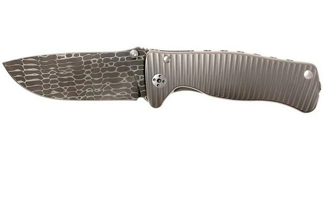 LionSteel SR2 Lizard Damascus SR2-DL Pocket Knife 3 LionSteel SR2 Lizard Damascus SR2-DL Pocket Knife