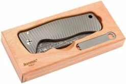 LionSteel SR2 Lizard Damascus SR2-DL Pocket Knife 19 LionSteel SR2 Lizard Damascus SR2-DL Pocket Knife -KNIVESANDTOOLS Sales LI SR2DL G 09 lionsteel li sr2dl g 09