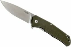 LionSteel TRE G10 GGR Pocket Knife, Green -KNIVESANDTOOLS Sales LI TRE GGR 02 lionsteel tre li tre ggr 02