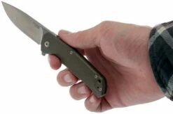 LionSteel TRE G10 GGR Pocket Knife, Green -KNIVESANDTOOLS Sales LI TRE GGR 08 lionsteel tre li tre ggr 08