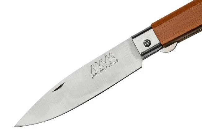 MAM Operario Beech Wood Satin-finish, Linerlock 2038 Pocket Knife 5 MAM Operario Beech Wood Satin-finish, Linerlock 2038 Pocket Knife - Image 3