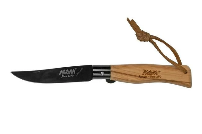 MAM Douro L 150 Year Anniversary, Black Titanium, 9 Cm Blade, Linerlock 2212 Pocket Knife 3 MAM Douro L 150 Year Anniversary, Black Titanium, 9 Cm Blade, Linerlock 2212 Pocket Knife