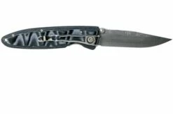 Mcusta MC-0010D Classic Wave, Blue Micarta, Gentleman's Knife -KNIVESANDTOOLS Sales MC 0010D 02 mcusta