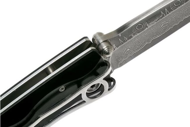 Mcusta MC-17D Classic Wave, Black Pakkawood, Gentleman's Knife 8 Mcusta MC-17D Classic Wave, Black Pakkawood, Gentleman's Knife - Image 6