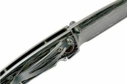 Mcusta Nami Small Damascus MC-0111D Pocket Knife -KNIVESANDTOOLS Sales MC 0111D 06 mcusta