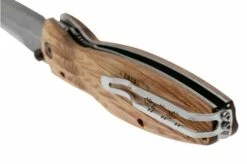 Mcusta MC-0182D Sengoku Toyotomi Hideyoshi, Yellow Pakka Wood, Gentleman's Knife -KNIVESANDTOOLS Sales MC 0182D 04 mcusta