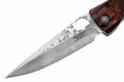 Mcusta MC-0183G Sengoku Tokugawa Ieyasu SPG2, Red Pakka Wood, Gentleman's Knife -KNIVESANDTOOLS Sales MC 0183G 03 mcusta
