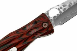 Mcusta MC-0183G Sengoku Tokugawa Ieyasu SPG2, Red Pakka Wood, Gentleman's Knife -KNIVESANDTOOLS Sales MC 0183G 05 mcusta