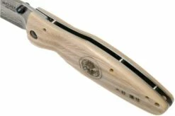 Mcusta MC-0185D Sengoku Uesugi Kenshin, White Micarta, Gentleman's Knife -KNIVESANDTOOLS Sales MC 0185D 07 mcusta