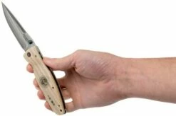 Mcusta MC-0185D Sengoku Uesugi Kenshin, White Micarta, Gentleman's Knife -KNIVESANDTOOLS Sales MC 0185D 08 mcusta