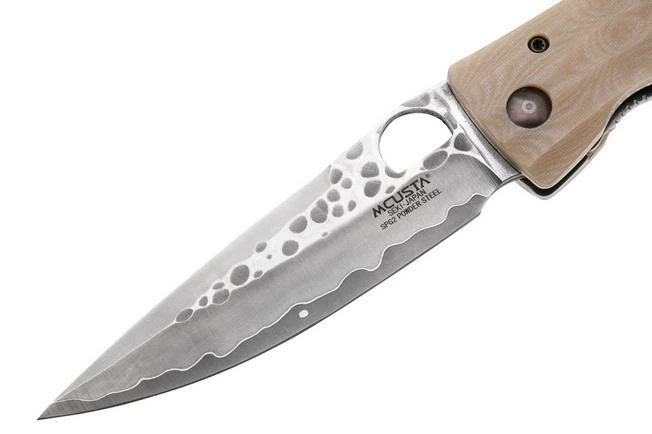 Mcusta MC-0185G Sengoku Uesugi Kenshin SPG2, White Micarta, Gentleman's Knife 5 Mcusta MC-0185G Sengoku Uesugi Kenshin SPG2, White Micarta, Gentleman's Knife - Image 3