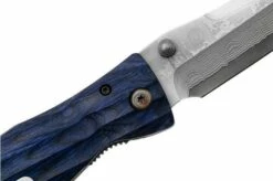 Mcusta MC-0186D Sengoku Date Masamune, Blue Pakkawood, Gentleman's Knife -KNIVESANDTOOLS Sales MC 0186D 05 mcusta