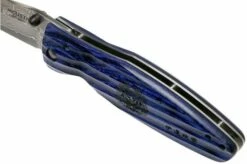 Mcusta MC-0186D Sengoku Date Masamune, Blue Pakkawood, Gentleman's Knife -KNIVESANDTOOLS Sales MC 0186D 07 mcusta