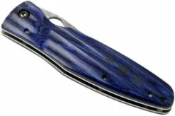 Mcusta MC-0186G Sengoku Date Masamune, Blue Pakkawood, Gentleman's Knife -KNIVESANDTOOLS Sales MC 0186G 04 mcusta