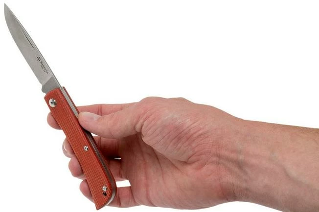 Maserin Scout Orange Micarta Pocket Knife, 163-MA 10 Maserin Scout Orange Micarta Pocket Knife, 163-MA - Image 8