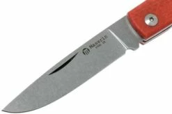 Maserin Scout Red Micarta Pocket Knife, 163-MR -KNIVESANDTOOLS Sales ME 163 MR 03 maserin scout