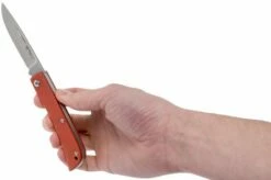 Maserin Scout Red Micarta Pocket Knife, 163-MR -KNIVESANDTOOLS Sales ME 163 MR 08 maserin scout