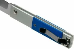 Maserin In-Estro Blue Micarta 165/MCB Slipjoint Pocket Knife -KNIVESANDTOOLS Sales ME 165 MCB 05 maserin