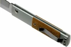 Maserin In-Estro Brown Micarta 165/MCM Slipjoint Pocket Knife -KNIVESANDTOOLS Sales ME 165 MCM 05 maserin