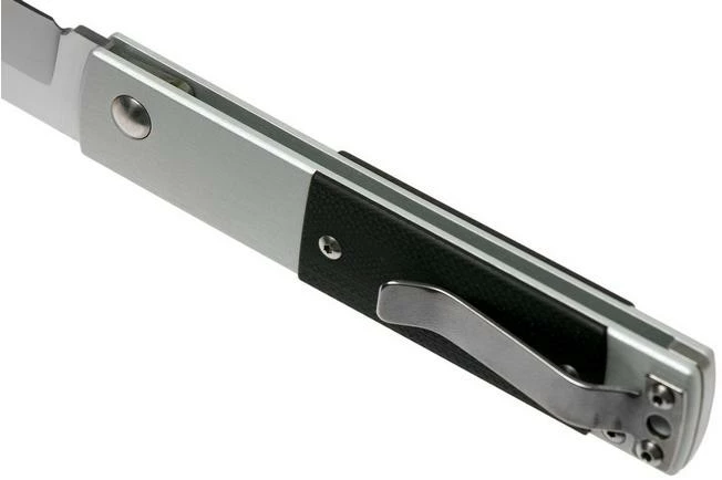 Maserin In-Estro Black Micarta 165/MCN Slipjoint Pocket Knife 7 Maserin In-Estro Black Micarta 165/MCN Slipjoint Pocket Knife - Image 5