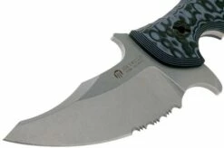 Maserin Badger 940-G10G Grey G10 Fixed Knife, Alessandro Zanin Design -KNIVESANDTOOLS Sales ME 940 G10G 03 maserin