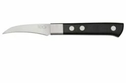 Maserin TEGI 2500-07PN Turning Knife Black, 7cm