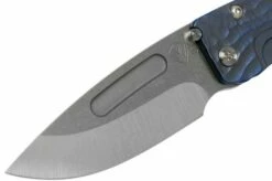 Medford Slim Midi Marauder S35VN Blue Bark Handle, Tumbled Blade Pocket Knife -KNIVESANDTOOLS Sales MF 20 SMM 07 03 medford