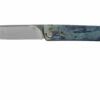 Medford Gentleman Jack S35VN, Tumbled Blade, Faced Galaxy Handle, Silver Hardware Pocket Knife -KNIVESANDTOOLS Sales MF 21 GJ 04 01 medford