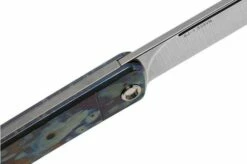 Medford Gentleman Jack S35VN, Tumbled Blade, Faced Galaxy Handle, Silver Hardware Pocket Knife -KNIVESANDTOOLS Sales MF 21 GJ 04 06 medford