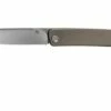 Medford Gentleman Jack S35VN, Tumbled Blade, Tumbled Handle, Silver Hardware Pocket Knife -KNIVESANDTOOLS Sales MF 21 GJ 05 01 medford