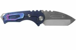 Medford Praetorian Genesis T S35VN, Tumbled Tanto Blade, Galaxy Handle, Silver Hardware Pocket Knife -KNIVESANDTOOLS Sales MF 21 GNT 01 02 medford
