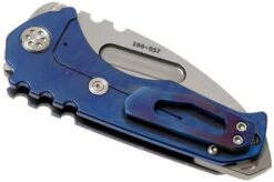 Medford Praetorian Genesis T S35VN, Tumbled Tanto Blade, Galaxy Handle, Silver Hardware Pocket Knife -KNIVESANDTOOLS Sales MF 21 GNT 01 04 medford