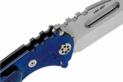 Medford Praetorian Genesis T S35VN, Tumbled Tanto Blade, Galaxy Handle, Silver Hardware Pocket Knife -KNIVESANDTOOLS Sales MF 21 GNT 01 06 medford