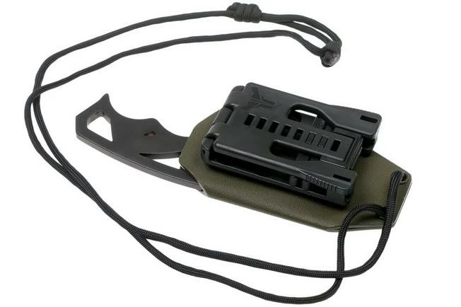 Medford Praetorian Neck Knife PVD S35VN Neck Knife, OD Green Kydex 8 Medford Praetorian Neck Knife PVD S35VN Neck Knife, OD Green Kydex - Image 6