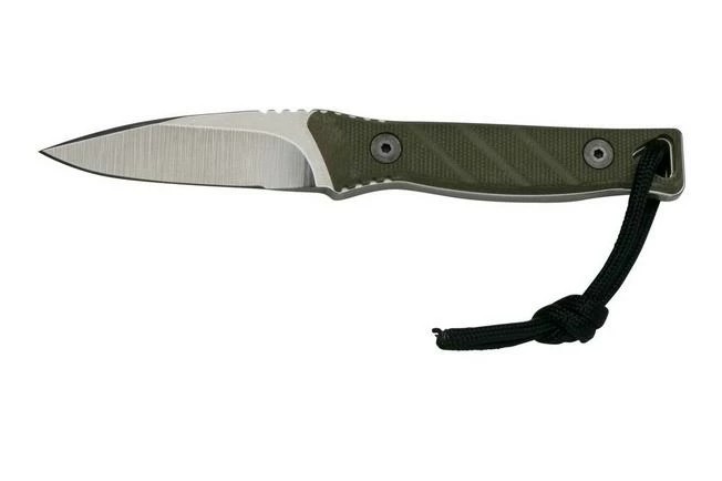 Medford Medford Necromancer S35VN, Tumbled Blade, Green G10 Handle, Neck Knife 3 Medford Medford Necromancer S35VN, Tumbled Blade, Green G10 Handle, Neck Knife