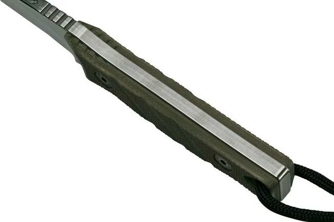 Medford Medford Necromancer S35VN, Tumbled Blade, Green G10 Handle, Neck Knife 7 Medford Medford Necromancer S35VN, Tumbled Blade, Green G10 Handle, Neck Knife - Image 5