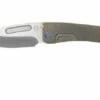 Medford Slim Midi Marauder S35VN, Satin Drop Point, Bronze Tumbled Handles, Flamed Hardware Pocket Knife -KNIVESANDTOOLS Sales MF 22 SM 01 01 medford