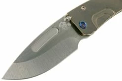 Medford Slim Midi Marauder S35VN, Satin Drop Point, Bronze Tumbled Handles, Flamed Hardware Pocket Knife -KNIVESANDTOOLS Sales MF 22 SM 01 03 medford