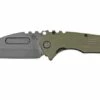 Medford Praetorian Scout M/P D2, Black Tanto Blade, OD Green G10 Pocket Knife -KNIVESANDTOOLS Sales MF 22 SP 01 01 medford