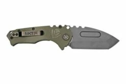 Medford Praetorian Scout M/P D2, Black Tanto Blade, OD Green G10 Pocket Knife -KNIVESANDTOOLS Sales MF 22 SP 01 02 medford