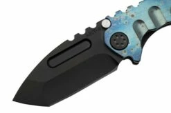 Medford Micro T, S45VN PVD Tanto Blade, Faced Flamed Galaxy Handle Pocket Knife -KNIVESANDTOOLS Sales MF 23 MT 01 03 medford