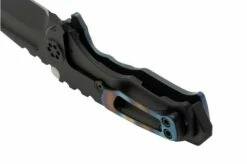 Medford Micro T, S45VN PVD Tanto Blade, Faced Flamed Galaxy Handle Pocket Knife -KNIVESANDTOOLS Sales MF 23 MT 01 04 medford