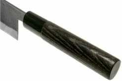 Munetoshi Nashiji Black Nakiri 16.5cm -KNIVESANDTOOLS Sales MINB001 05 munetoshi