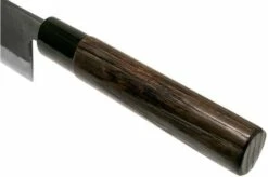 Munetoshi Nashiji Black Gyuto Chef's Knife 21 Cm -KNIVESANDTOOLS Sales MINB004 05 munetoshi