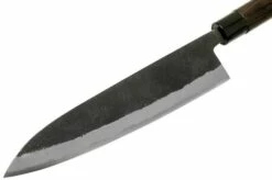 Munetoshi Nashiji Black Gyuto Chef's Knife 24 Cm -KNIVESANDTOOLS Sales MINB005 03 munetoshi