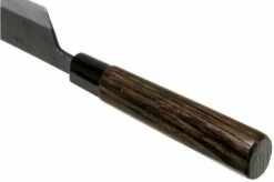 Munetoshi Nashiji Black Gyuto Chef's Knife 24 Cm -KNIVESANDTOOLS Sales MINB005 04 munetoshi