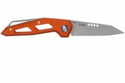 MKM Edge EG-AOR Orange Aluminum Pocket Knife, Graciut Design -KNIVESANDTOOLS Sales MMK EG AOR 02 mkm knives
